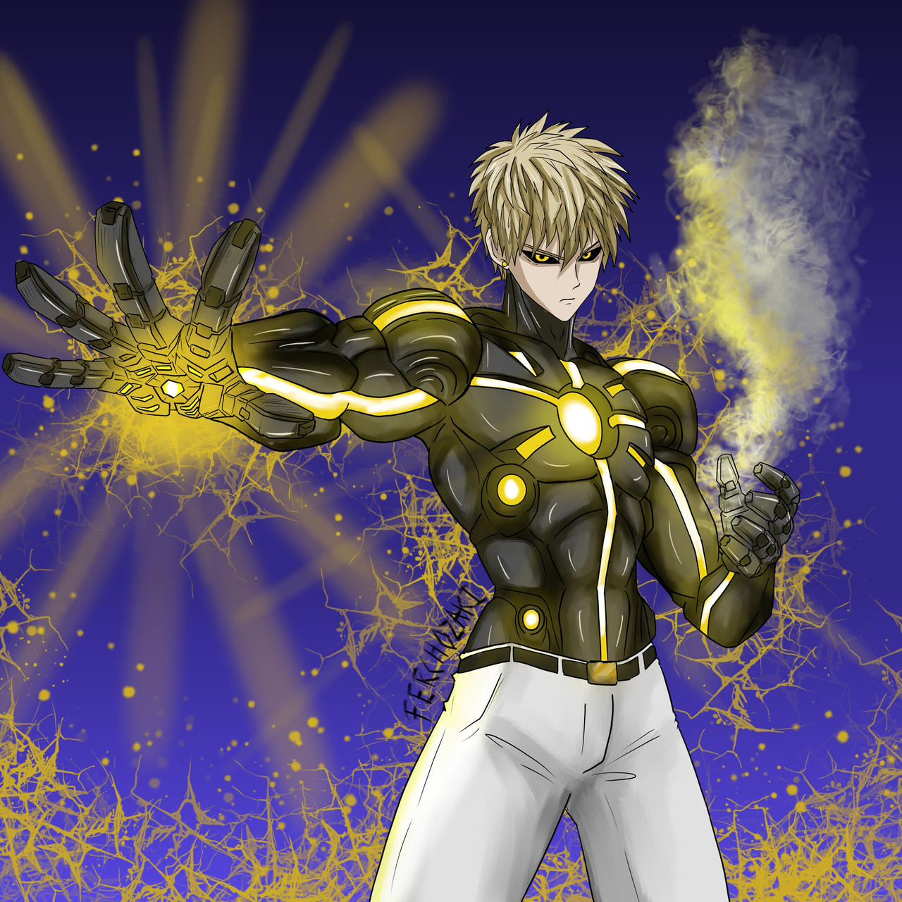 Genos -gift- by Ferchozaki on DeviantArt