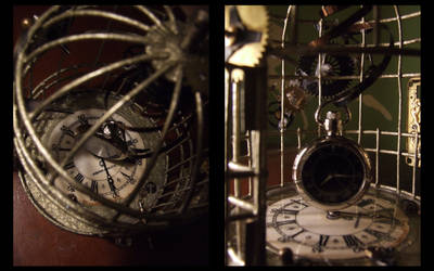Steampunk clock II