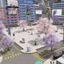 Cherry plaza Cities Skylines 1