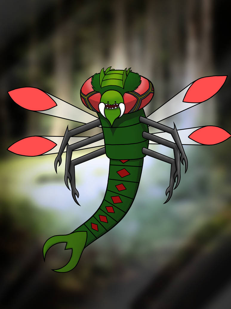 Yanmega Mega Yanmega (Pokemon) by rennmaus4711 on DeviantArt