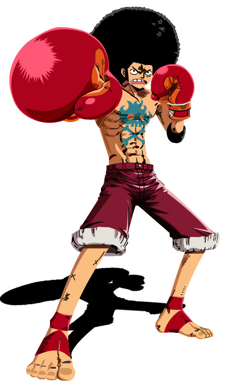 Afro Luffy Vector