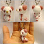 Needle Felt: Pink Lesser Panda