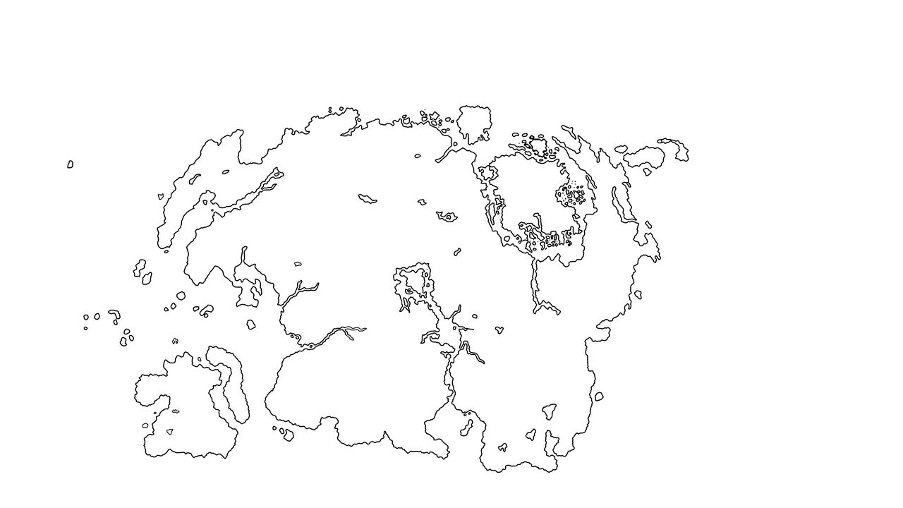 Tamriel (blank) map by bradyhickman on DeviantArt