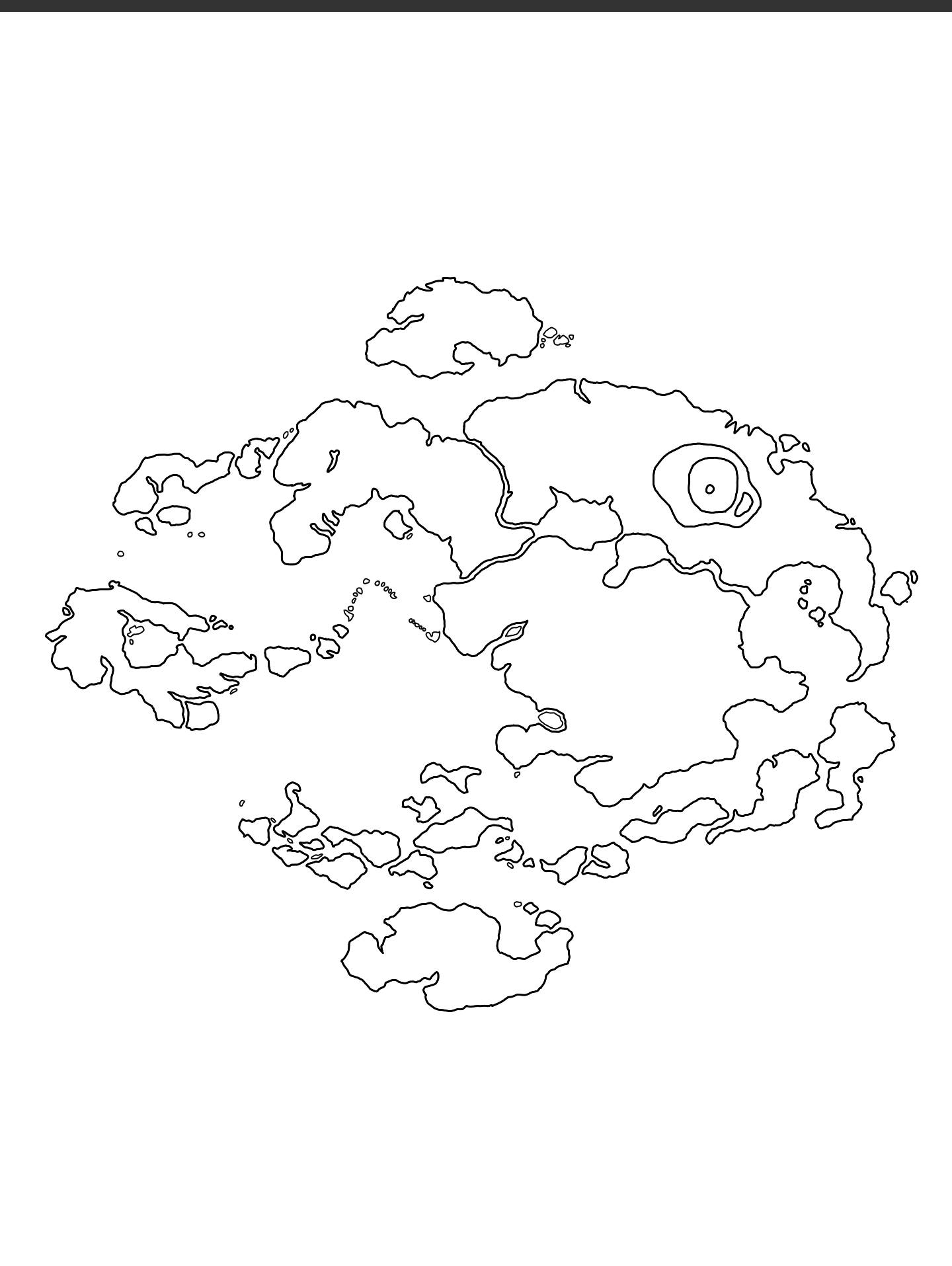 Avatar Map. Simple avatar map blank by bradyhickman on DeviantArt