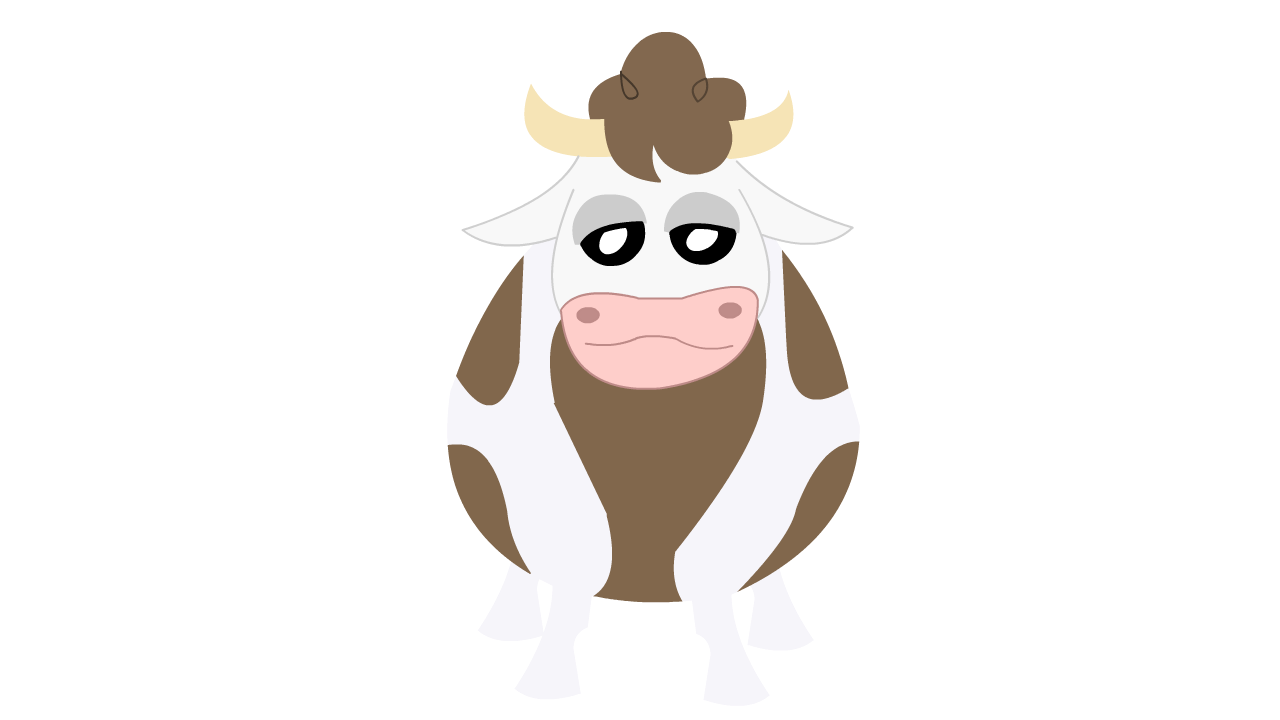 Deviantart Cow Puppet Cow Flash Puppet by YoshiGreenwater on DeviantArt