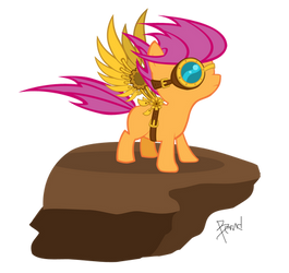 Steam Punk Scootaloo