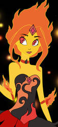 Flame princess (redone) by elephoris