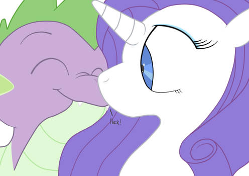 Spike X Rarity