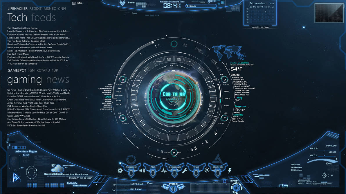 Dataphile Desktop Desktop 3 by elephoris on DeviantArt