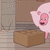 GIF Steven Universe - Lion in a box