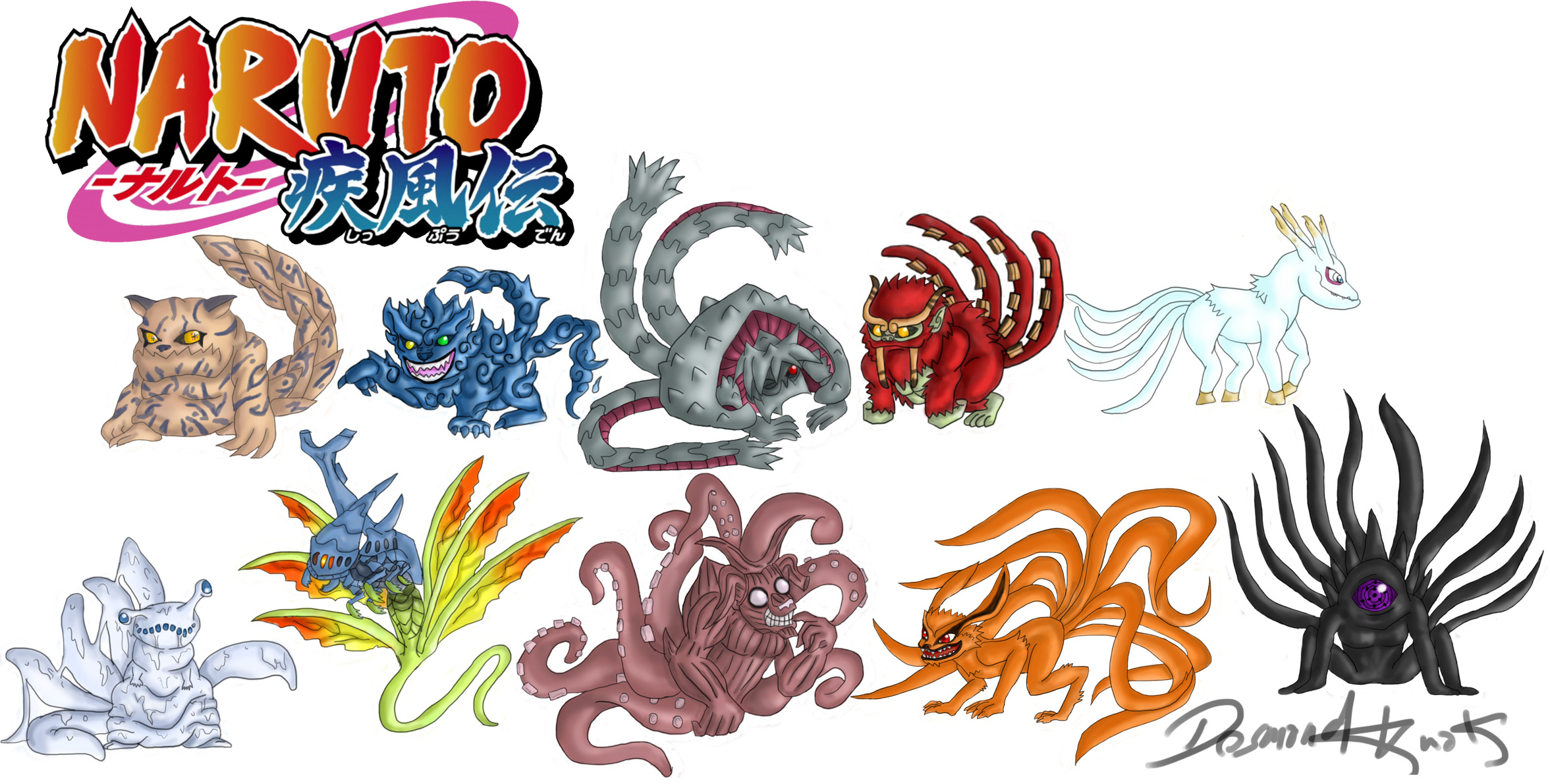 Ten Tailed Beast Juubi Naruto