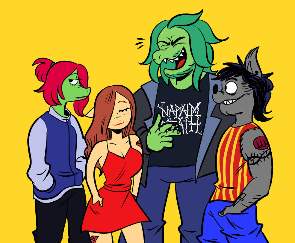 Band Deviantart Band Concept Art by ElRotoChoro on DeviantArt
