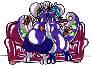 Goodra Pizza Party