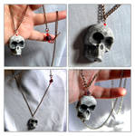 Skull Necklaces by thedustyphoenix