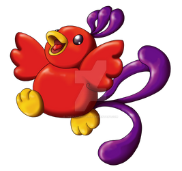 Jumpy Chibi Phoenix