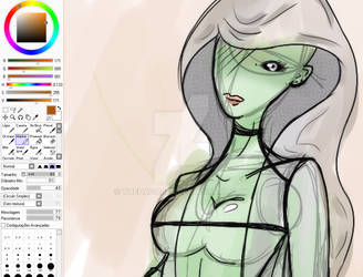 WIP space babe