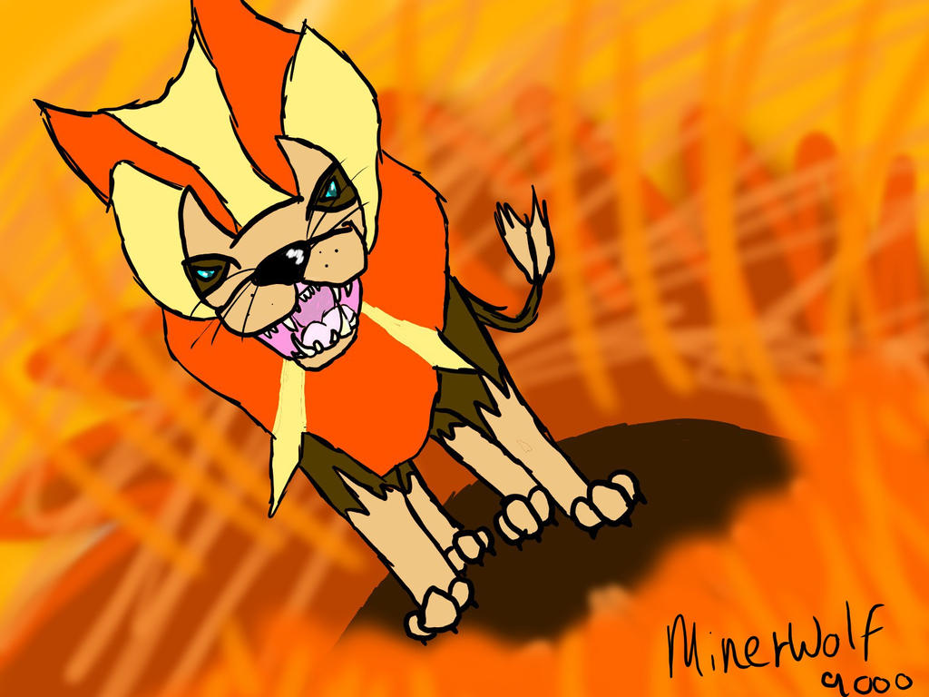 Pyroar the Great and Powerfull by MinerWolf9000 on DeviantArt