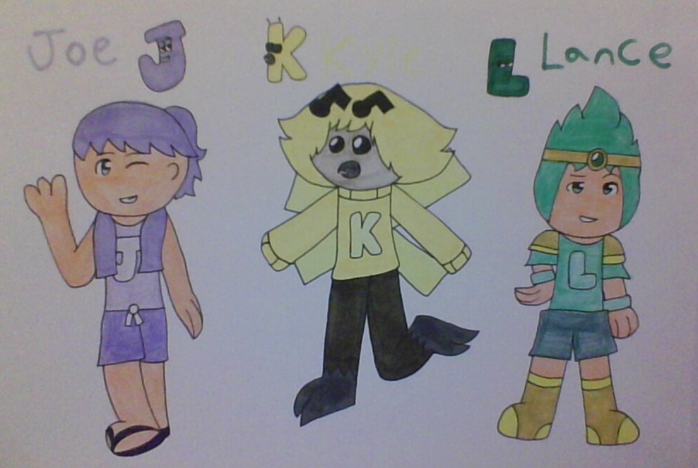 Humanized alphabet lore letters part 4 by ElectricMorningstar on