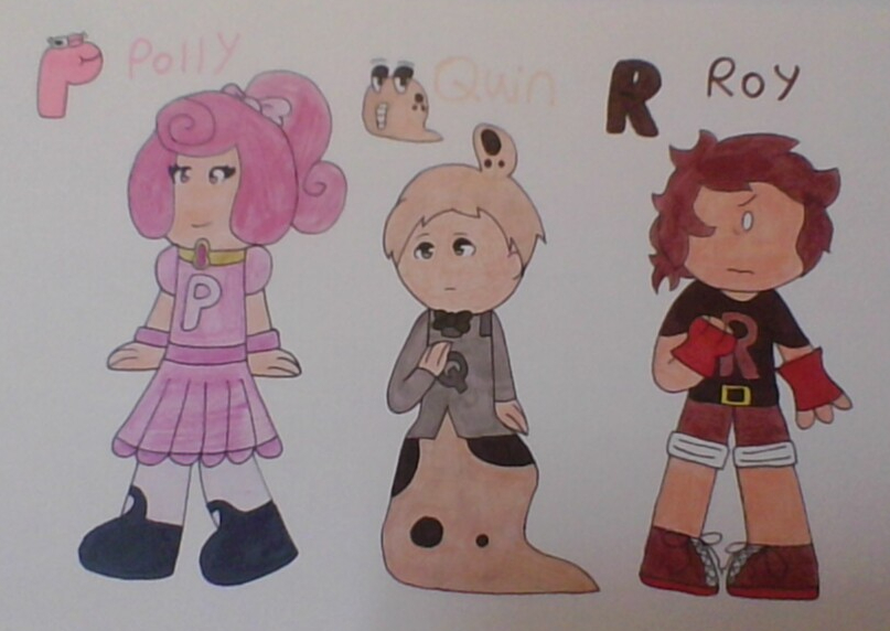 i draw P has my AU alphabet lore human real life :))))) : r/alphabetfriends