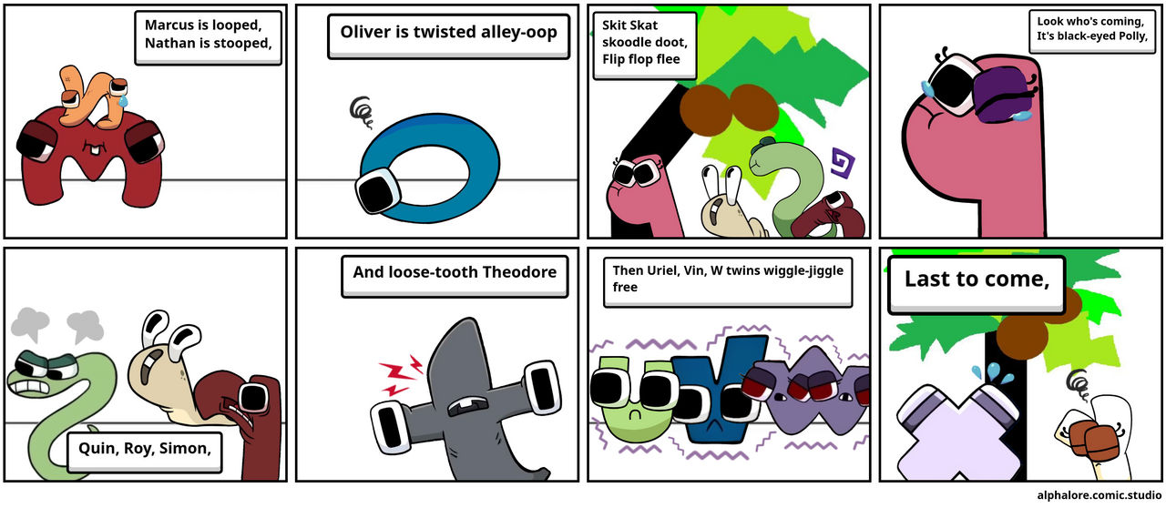 Chicka Chicka Boom Boom (Alphabet Lore) Part 5 by TifaGamerKamado on ...