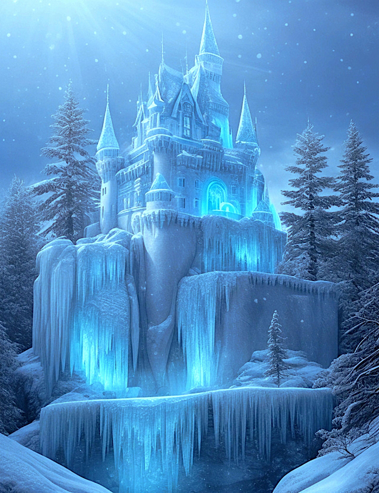 Ice Castle of Frozen Dreams by WilliamXeen on DeviantArt