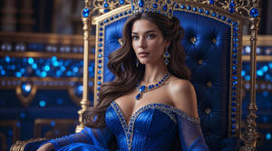 Beauteous Queen of the Sapphire Court