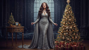 The Sparkling Silver Lady