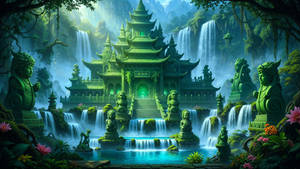 Temple Castle of the Secret Jade Throne
