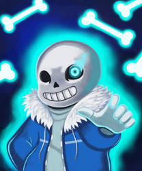 Get dunked on! [Genocide Sans]