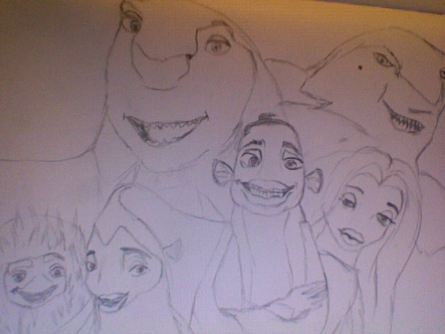 Layout Shark Tale Shark Tale characters by shanay-nay on DeviantArt