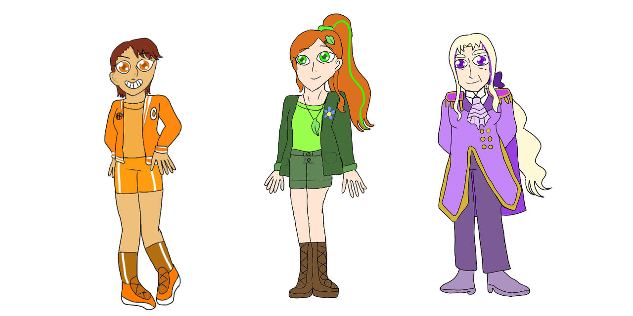 Colourblocks as Humans (Secondary) by ChloTee on DeviantArt