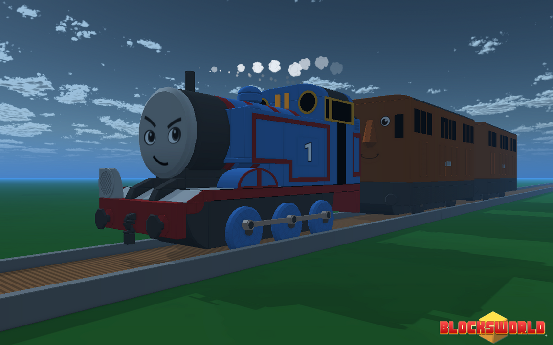 Blocksworld Thomas the Tank Engine by RheneasFan02 on DeviantArt