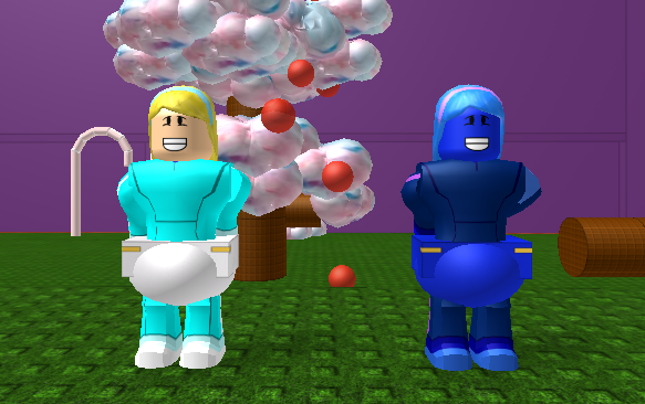 Violet Beauregarde Blueberry Inflation (Roblox version) 