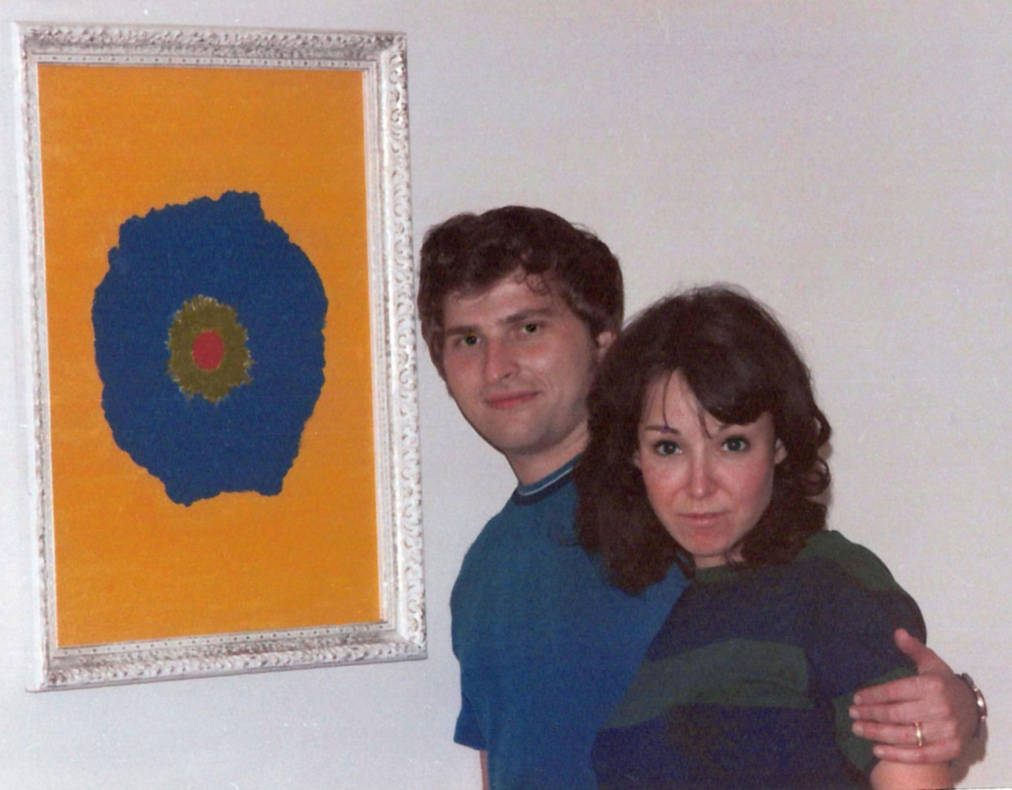 Mandy and I Pose Before Her Painting by pcurto on DeviantArt