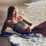 Marloes In The Surf