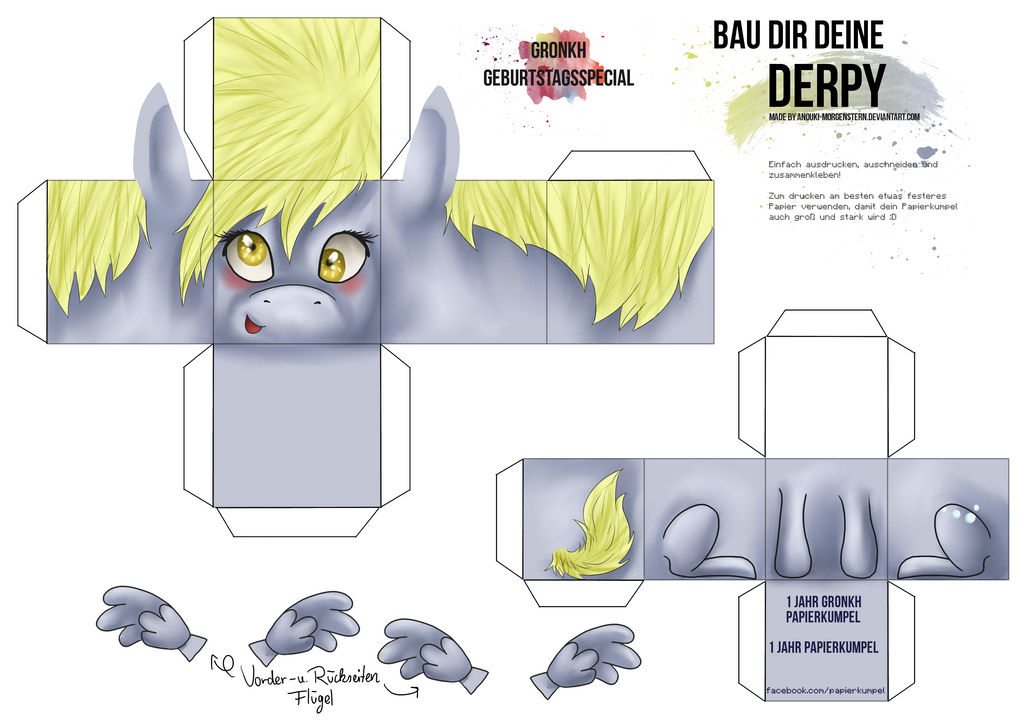 Craft your Derpy! by anouki-morgenstern on DeviantArt