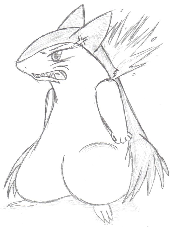 Typhloser the Angry Typhlosion