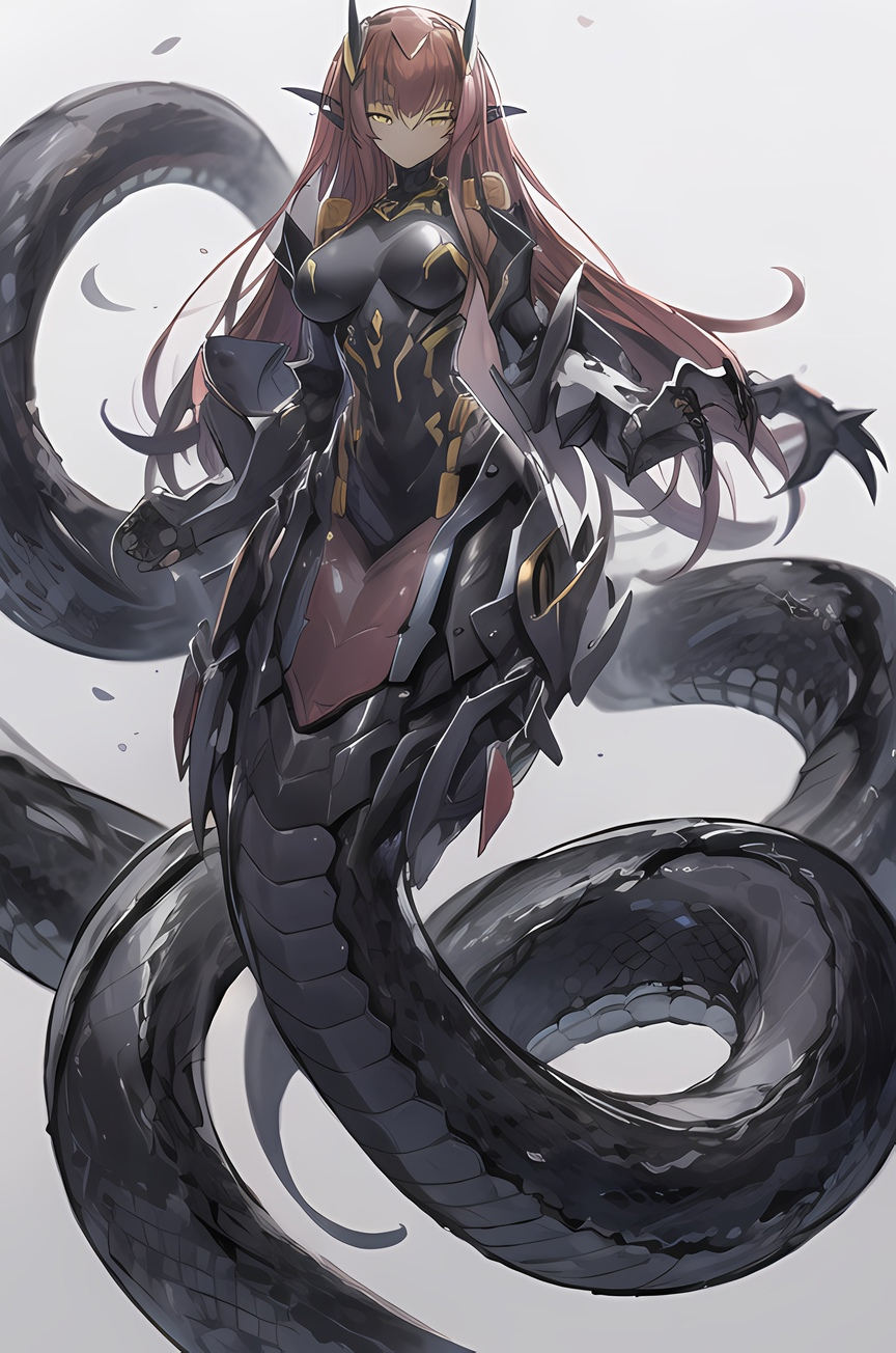 Lamia Female Ranger mecha lamia by DefenderPC on DeviantArt