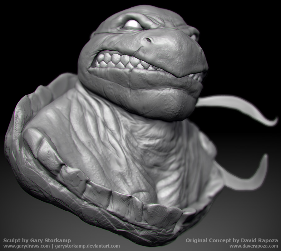 Leonardo - Zbrush Bust Sculpt