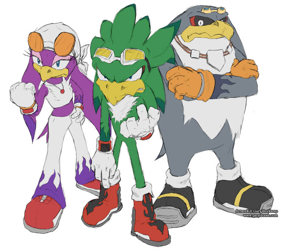 Sonic Babalyn Rouges Devienart Model Babylon Rogues by GaryStorkamp on DeviantArt