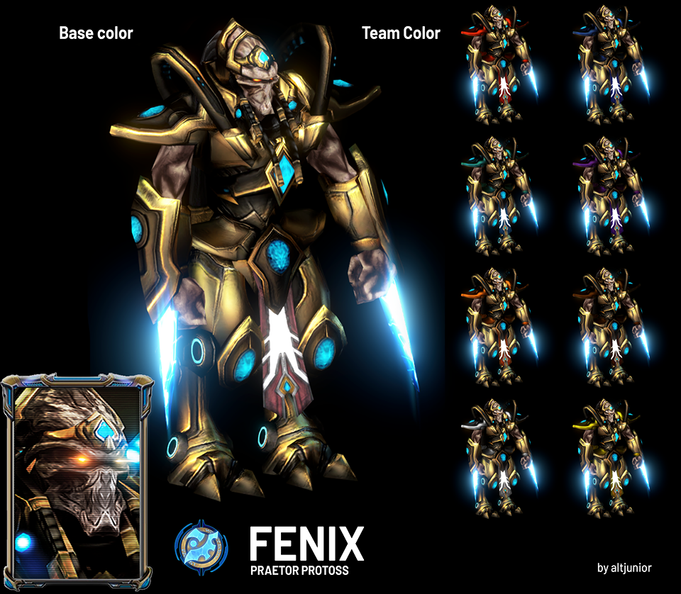 Fenix new model Requires animation m3 by altjunior on DeviantArt