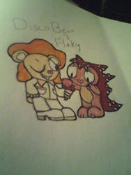 Disco Bear and Flaky