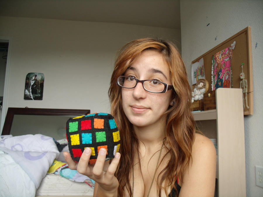 Rubik Cube Plush