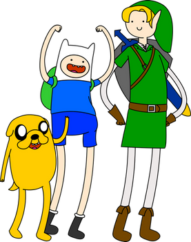 Finn Jake and Link