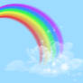 Rainbow Background stock 1