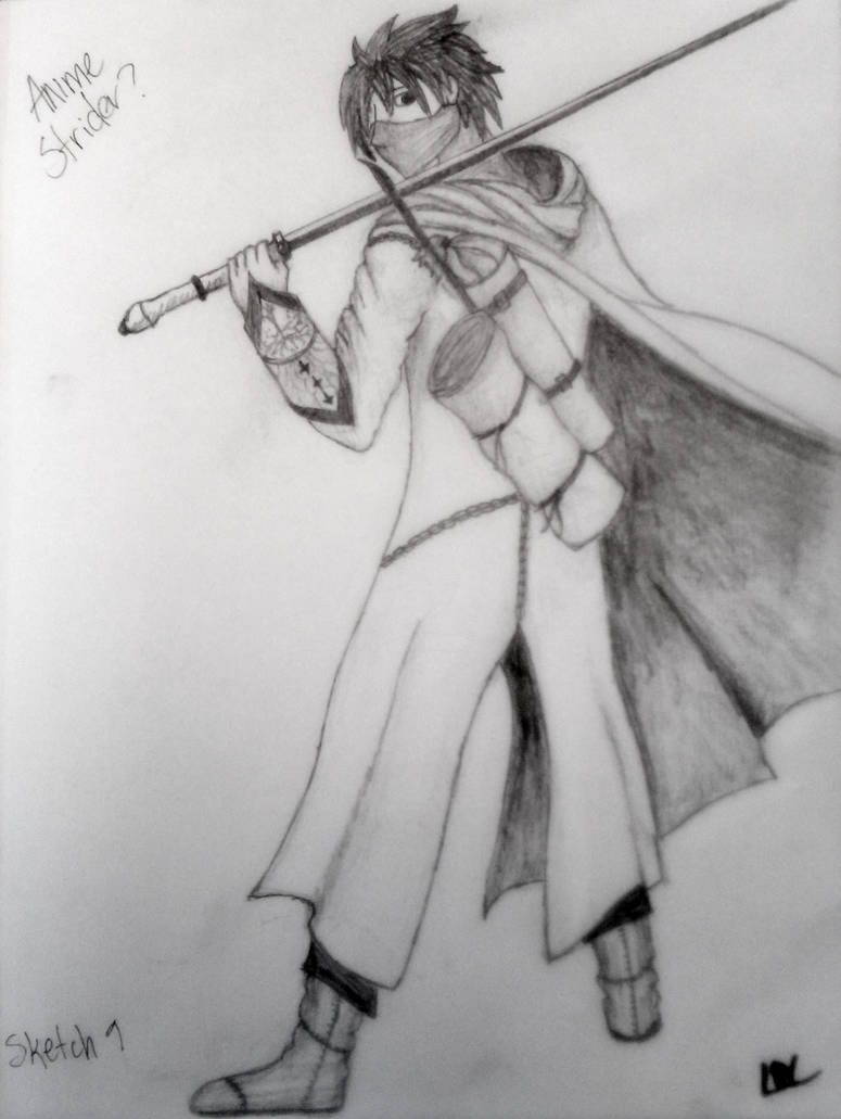 Strider - sketch 1 by graphitealchemist on DeviantArt