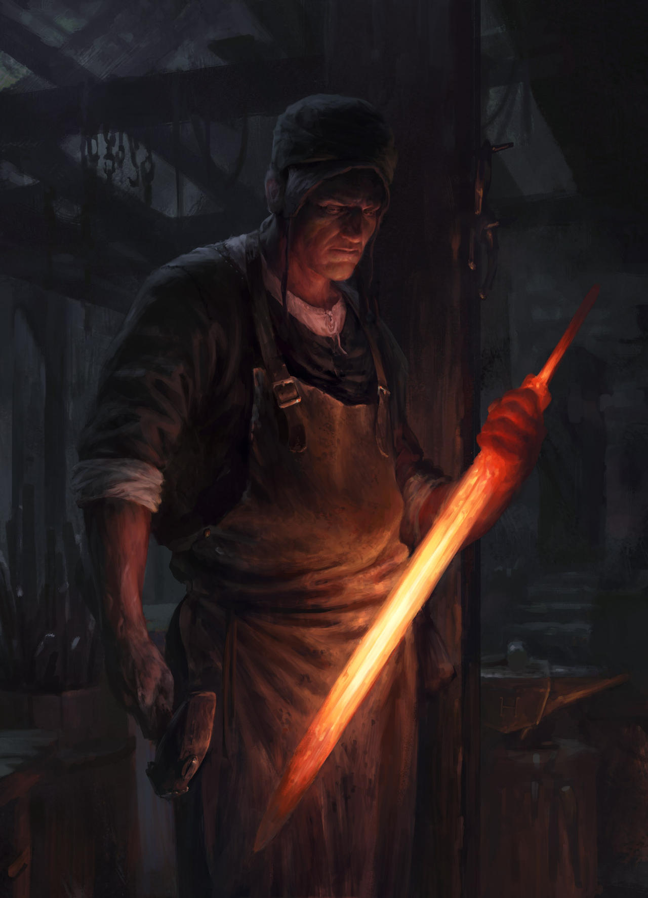 Blacksmith by dusint on DeviantArt