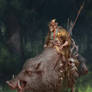 Boar rider