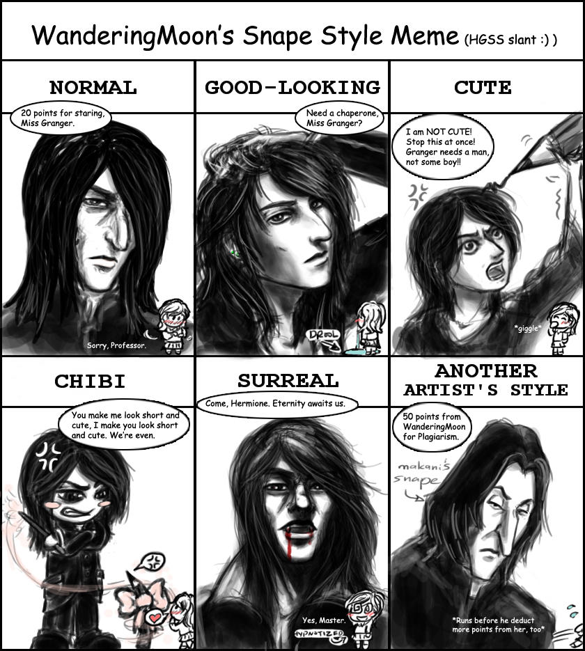 Snape Style Meme Hgss By Wanderingmoon On Deviantart