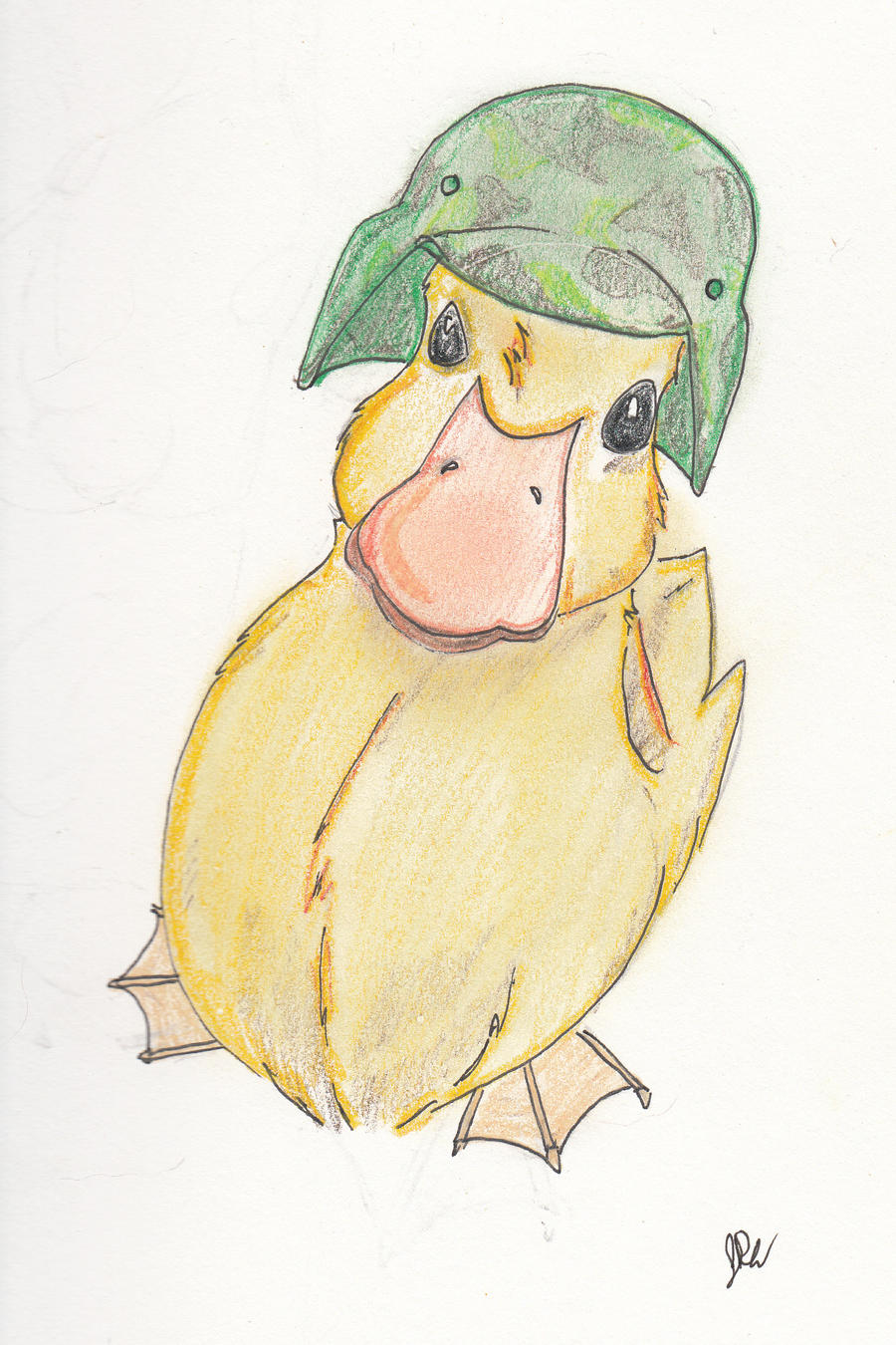 Army Duck Doodle